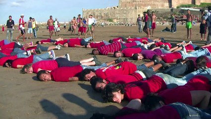 Homenagens ao menino Aylan Kurdi no Marrocos