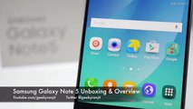 Samsung Galaxy Note 5 Unboxing & Overview - t-mobile samsung galaxy note 5 unboxing & hands on!