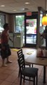 Man on drugs disregards taser like a powered up Final Boss at McDonalds