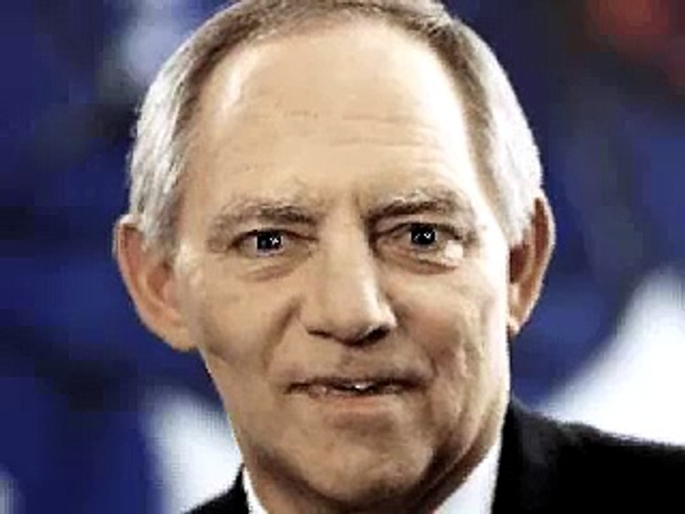 Wolfgang Schäuble sings "Die Gedanken sind frei"