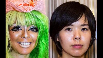 A bar in Tokyo sees girls dressing in old school Ganguro fashion