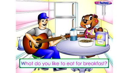 "The Meal Song" CLIP - Learn English, Teach Children, Kids Education, Nursery Rhymes
