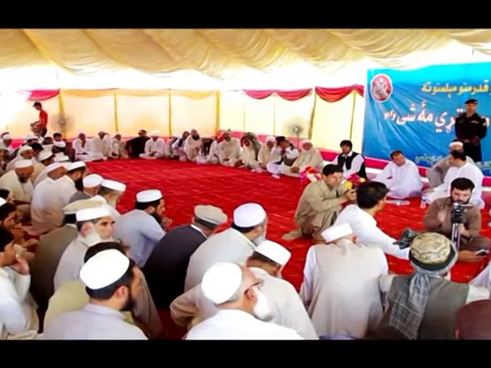 Khwizai,Baizai Jirga at Ghallanai 5-09-2015