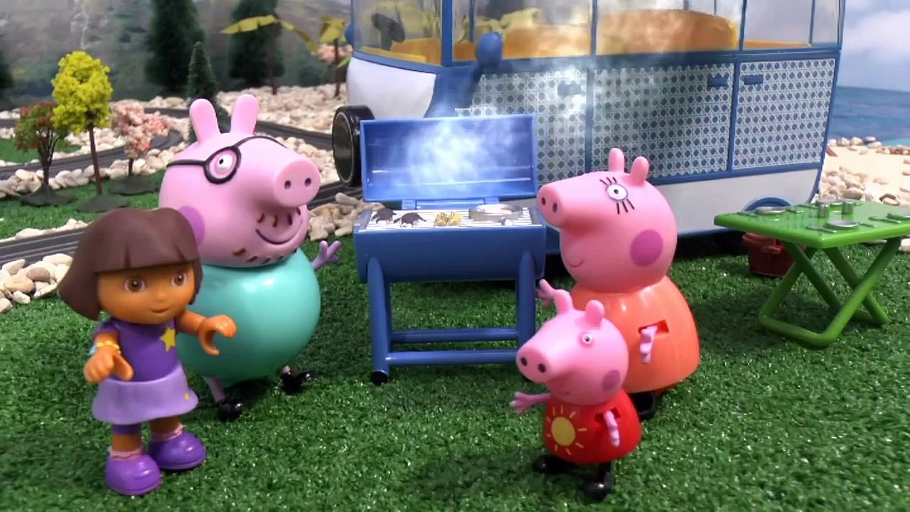 Peppa Pig Play Doh Thomas and Friends Dora Toys Story Naughty George Toy Rescue Kids Play-