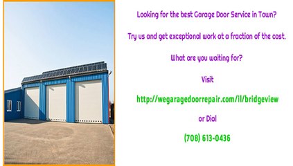Bridgeview, IL Garage Door Openers