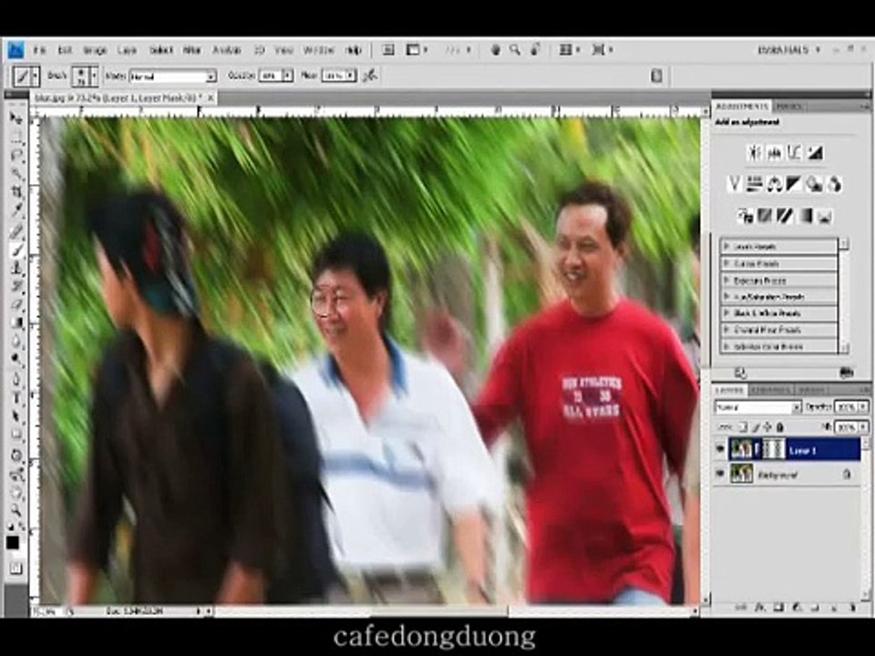 Photoshop CS4 - Phan 1 - Bai 31 - Motion Blur.mp4