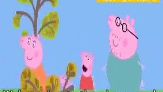 Peppa Pig Cartoon Foggy Day with subtitle