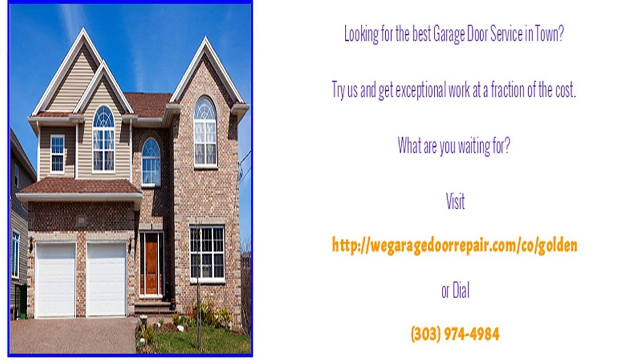 Golden, CO Garage Door Repair Technicians