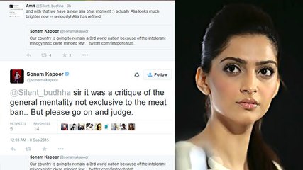 #MeatBan: Sonam Kapoor TROLLED Over FOOLISH Tweet