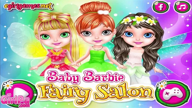 Sweet Barbie Games Baby Barbie Fairy Salon Baby Barbie Games for Girls