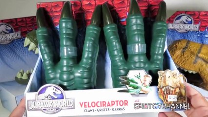 JURASSIC WORLD Toy PRANK & Dinosaur Unboxing by EpicToyChannel