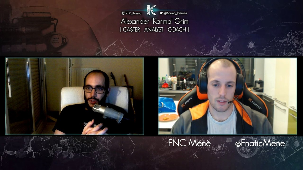 HotS - Interview Fnatic Ménè par Karma