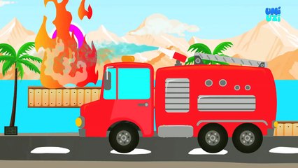 Fire Trucks for Children - Fire Truck Toys Station for Kids .