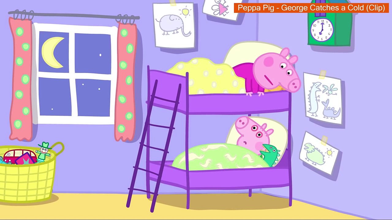 Peppa Pig - George Catches a Cold (Clip)