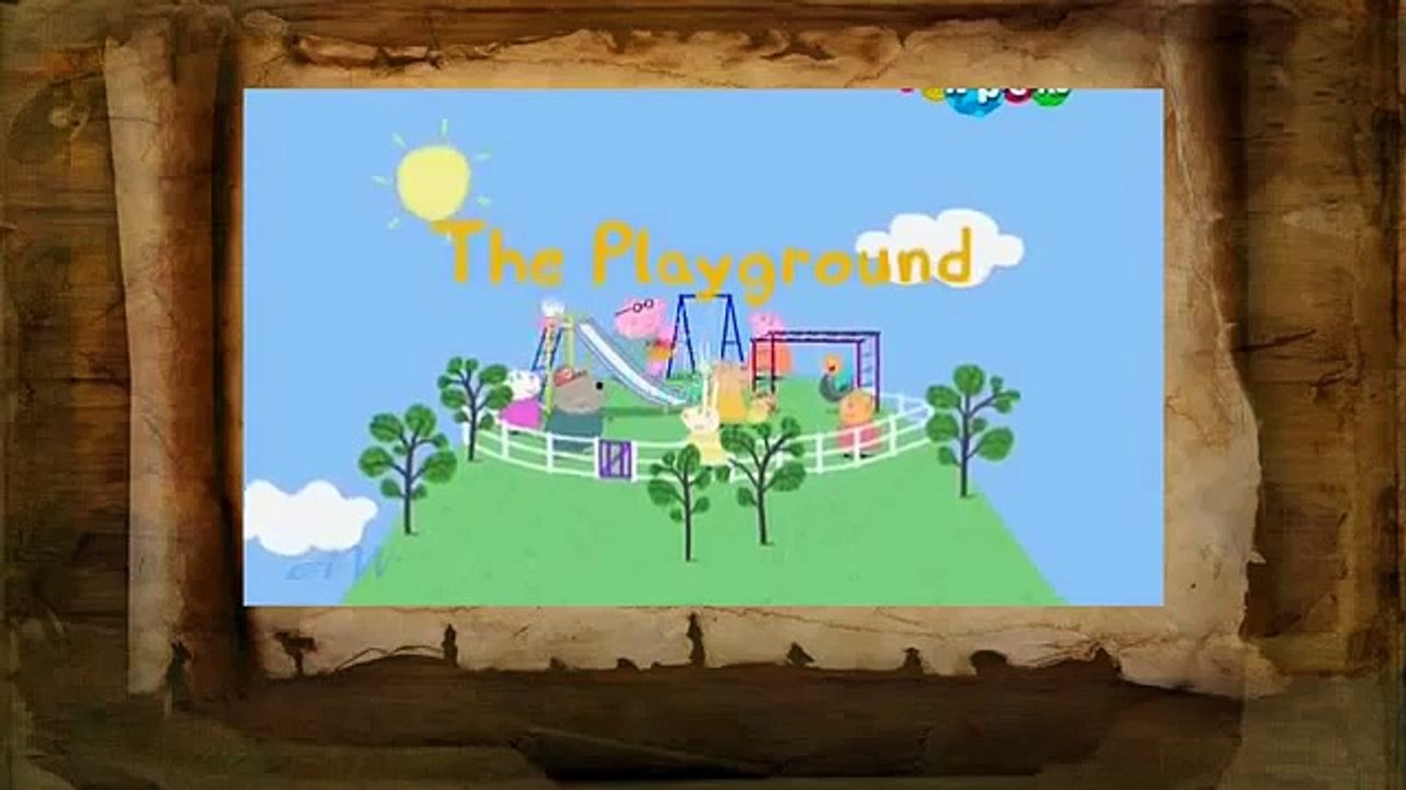 свинка пеппа на площадке the playground | Peppa Pig russian