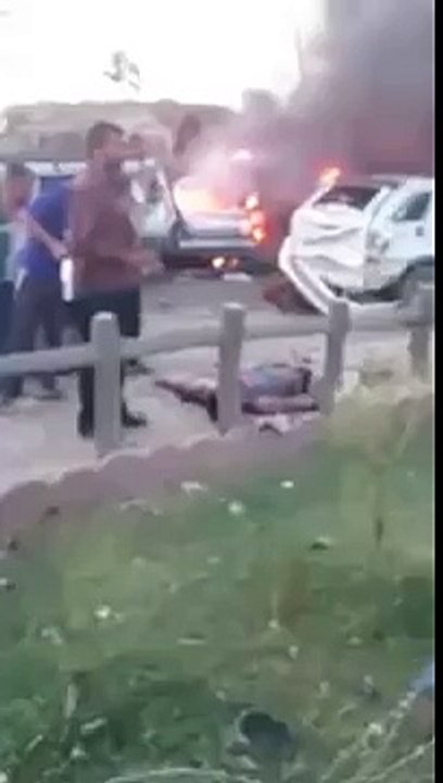 Explosion at Khan Bani Saad City - Iraq