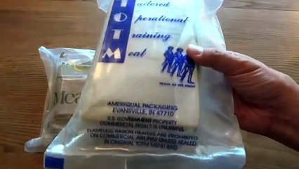MRE: First Strike Ration (FSR) Part One - General Information and Opening
