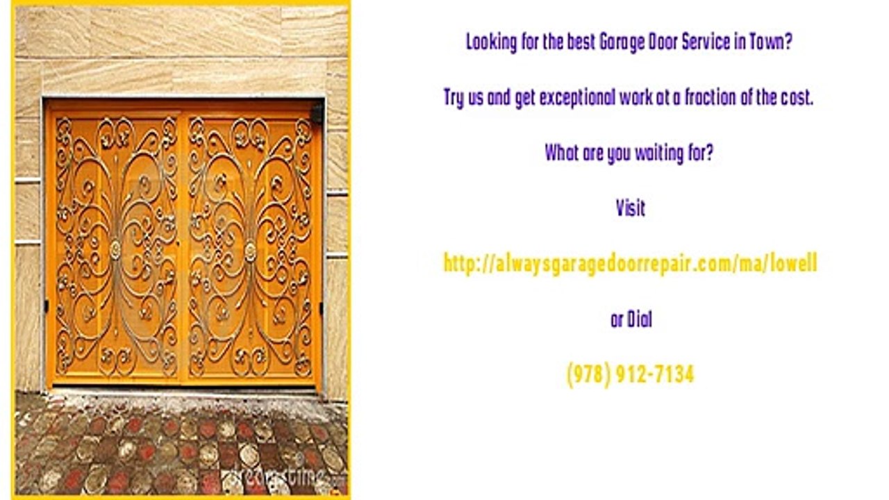 Lowell, MA Garage Door Replacement