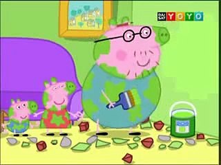 Peppa Pig ITA Papa appende una foto Tutti al Mare
