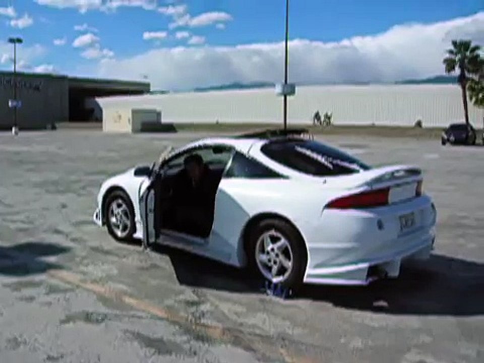 Tray Sliding!! Drifting with a Eclipse!!