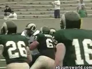 Toddler Gets Ran Over By Football Player