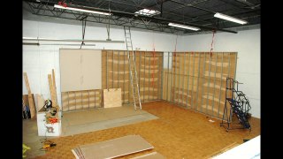 Cyc Wall Construction Slide Show - Studio Space West