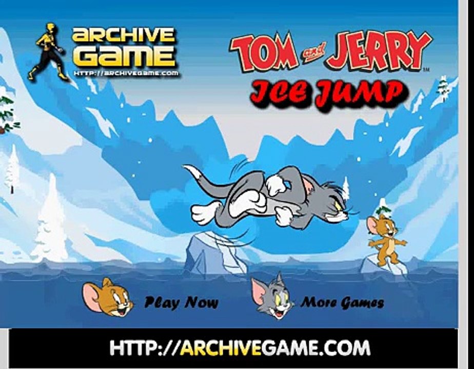 Game tom và jerry vượt sông - Nhảy qua sông