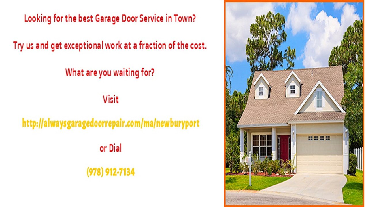 Garage Door Opener Repair in Newburyport, MA