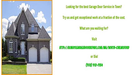North Chelmsford, MA Garage Door Opener Repairs