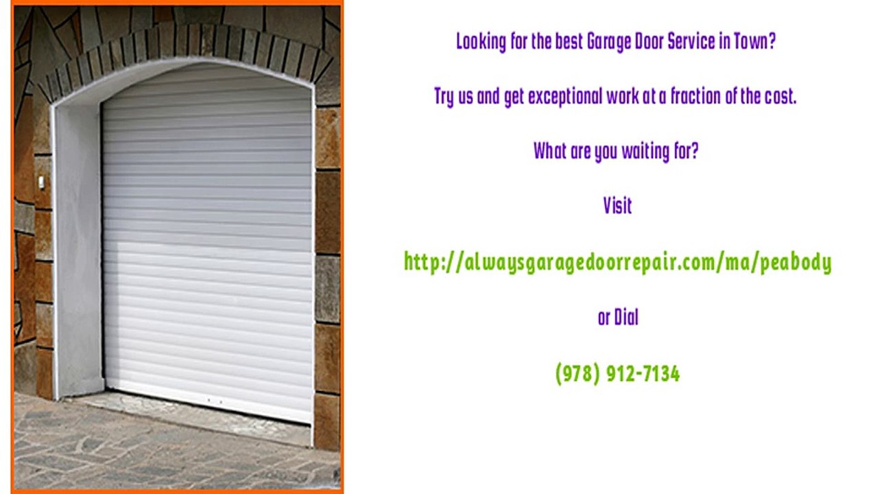 Garage Door Openers in Peabody, MA