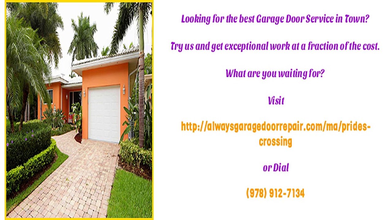 Prides Crossing, MA Garage Door Repair Service