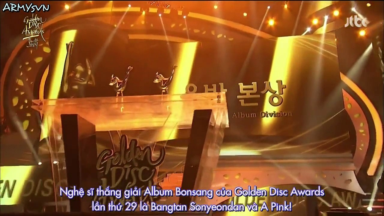 [ARMYsVN] [Vietsub] 150124 Golden Disc Awards (골든디스크어워즈) Bonsang Award ( 본상 수상) - BTS (방탄소년단)