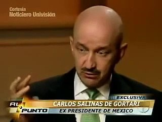 Jorge Ramos Confronta a Carlos Salinas de Gortari