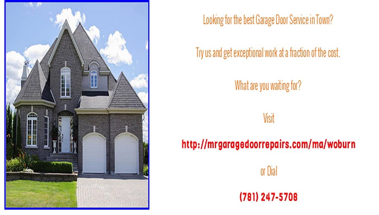 Garage Door Repair Experts in Woburn, MA
