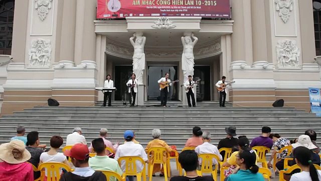 BAN NHẠC FLAMENCO GIPSY FIRE . GIPSY FLAME . NHÀ HÁT LỚN TP.HCM
