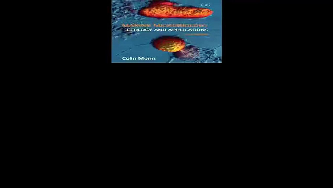 Marine Microbiology Ecology  Applications