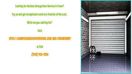 Garage Door Replacement in Shrewsbury, MA