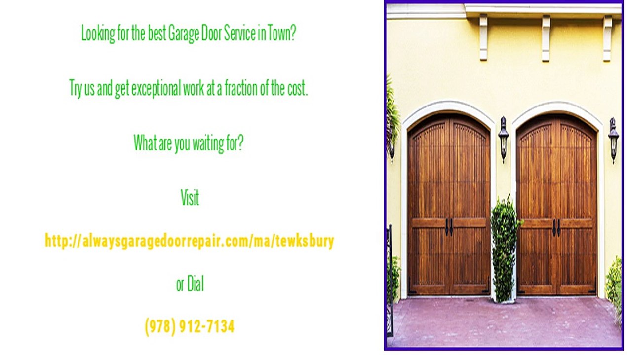 Garage Door Repair Technicians in Tewksbury, MA