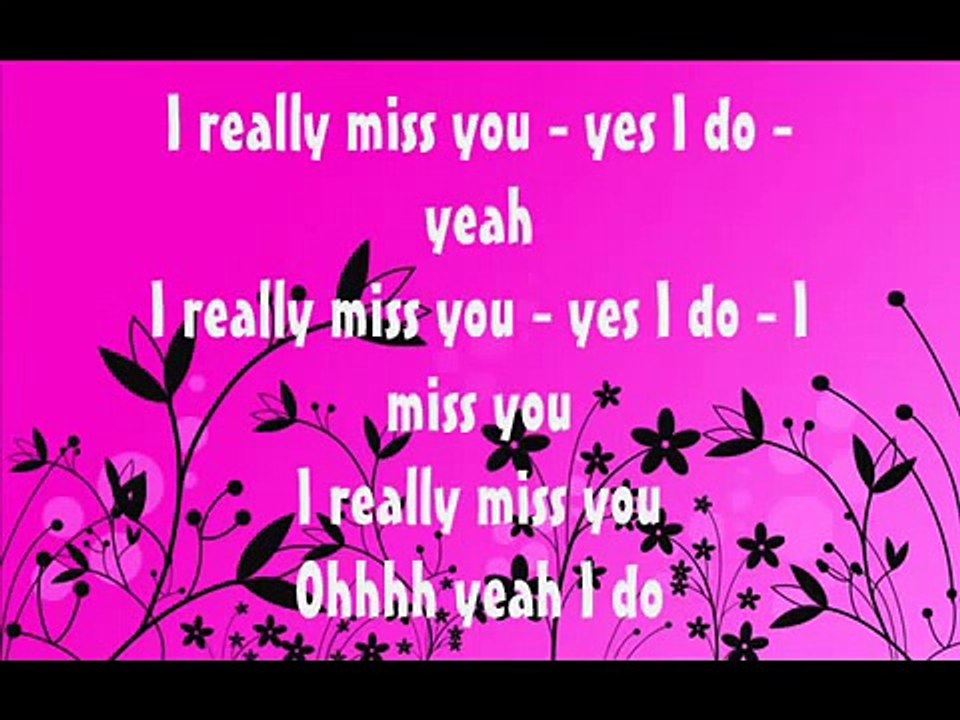 S Club 7 I Really Miss You Lyrics Video Dailymotion
