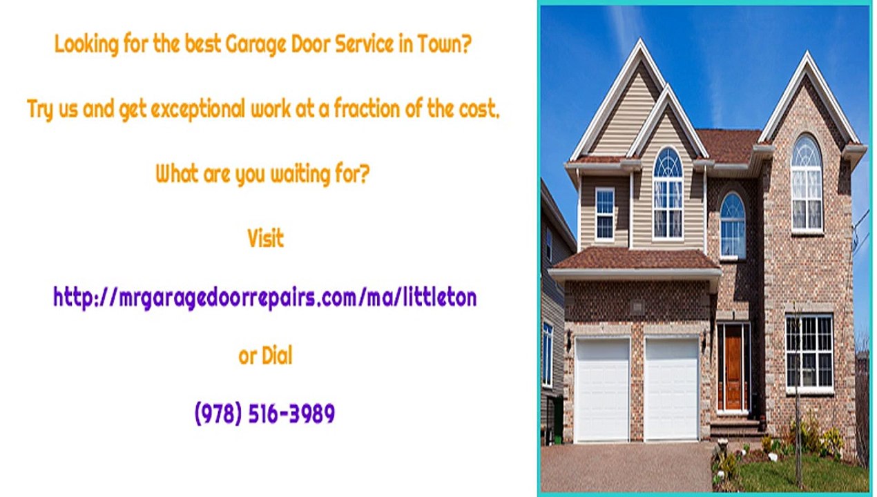 Garage Door Opener Repair Service in Littleton, MA