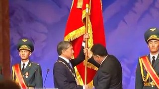 Kırgızistan'da Cumhurbaşkanlığı Devir Teslim Töreni