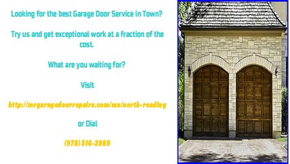 Garage Door Repair Experts in North Reading, MA