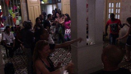 Rueda fete de fin de stage groupe de Salsabor Paris 26 Juillet 2015