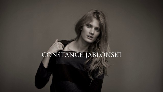 Constance Jablonski, nouvelle égérie de Majestic Filatures