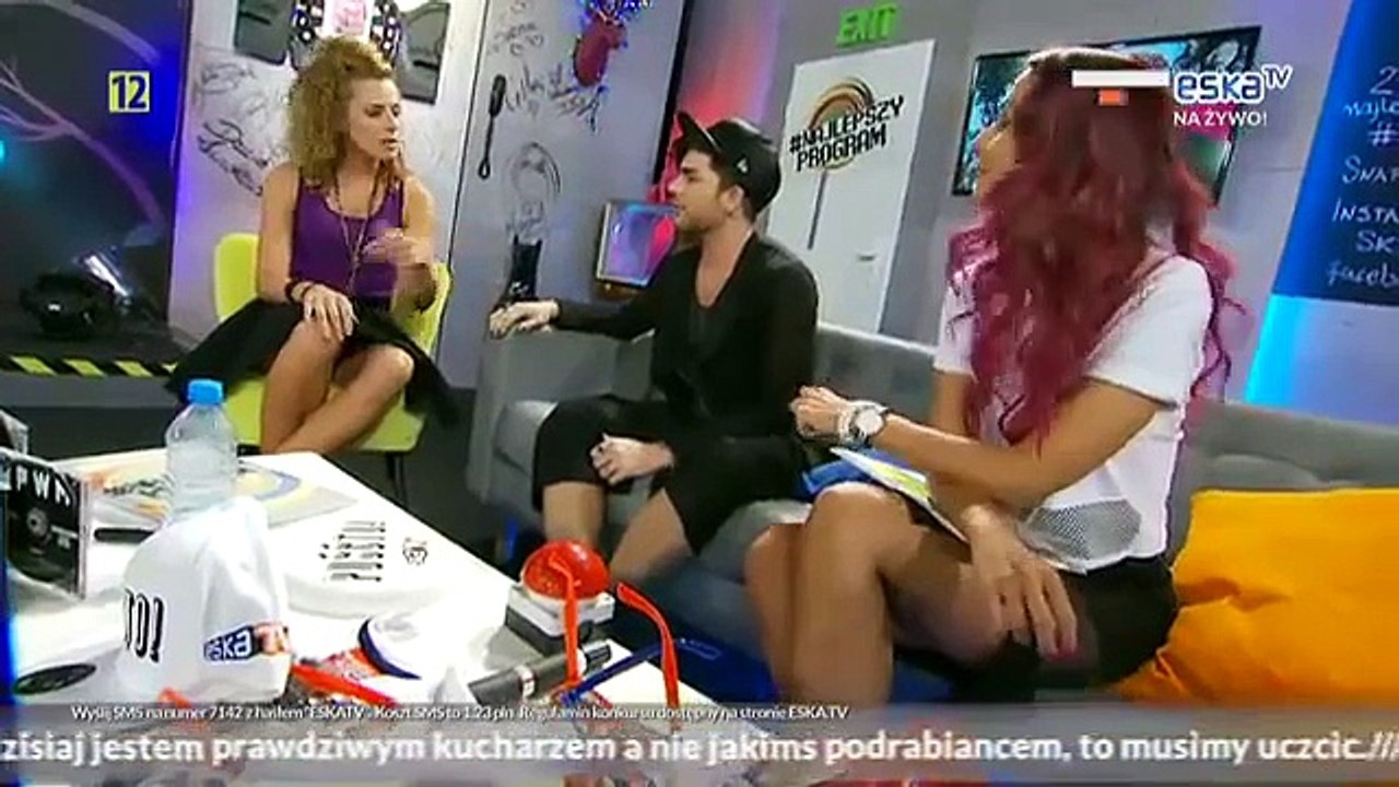 2015-08-28 Adam Lambert on Najlepszy Program - ESKA TV [Poland]