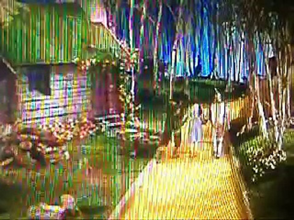 The Wizard of OZ hanging munchkin hanged