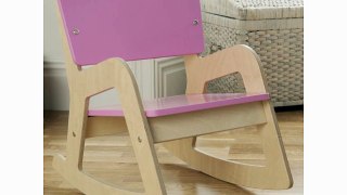 Millhouse Children's Wooden Rocking Chair (Pink)