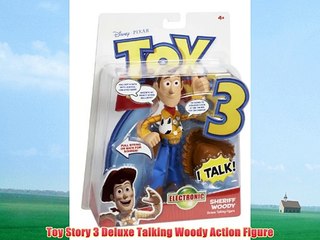 Toy Story 3 Deluxe Talking Woody Action Figure