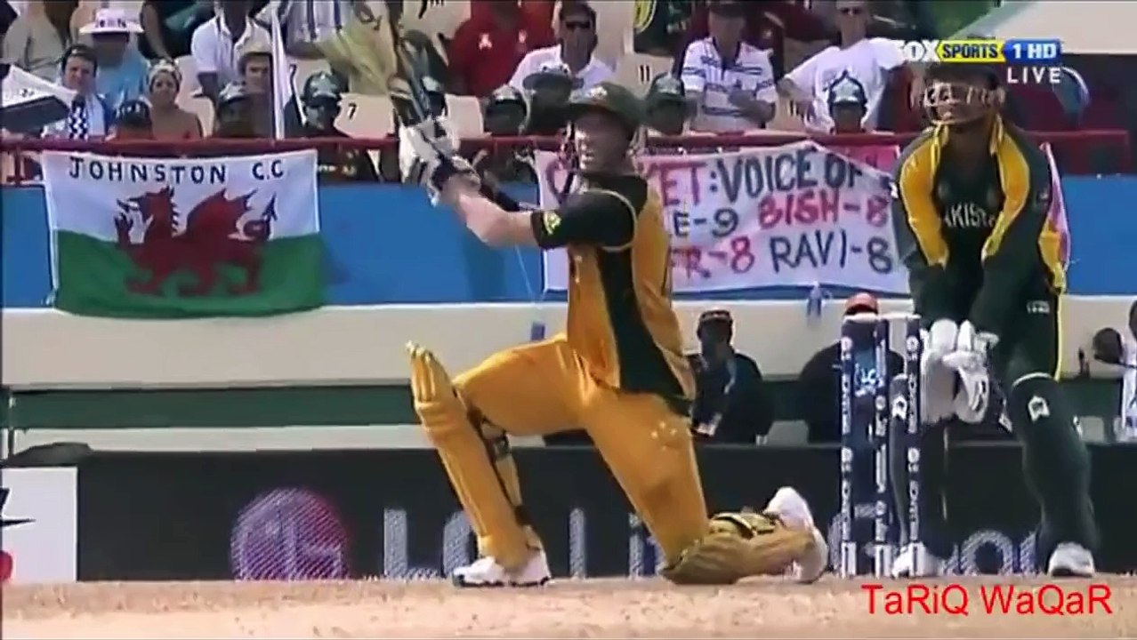 Mike Hussey 60* (24) t20 v Pakistan (HD)