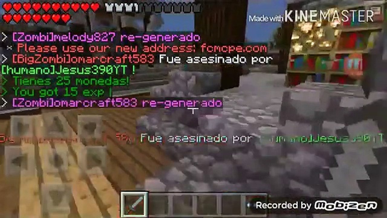 Minecraft STEVE VS ZOMBIE